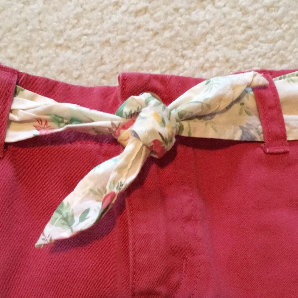 Ralph Lauren shorts with tie belt